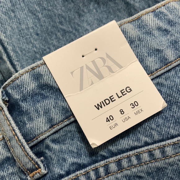 Zara hi-rise full length jeans - Picture 1 of 1